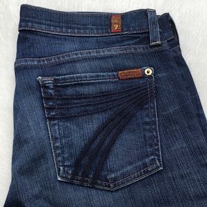 7 for All Mankind Dojo Wide Leg Jeans Size 30x31" 7 for All Mankind Dojo Wide Leg Jeans Size 30x31"