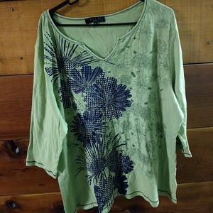 Pretty lime green shirt