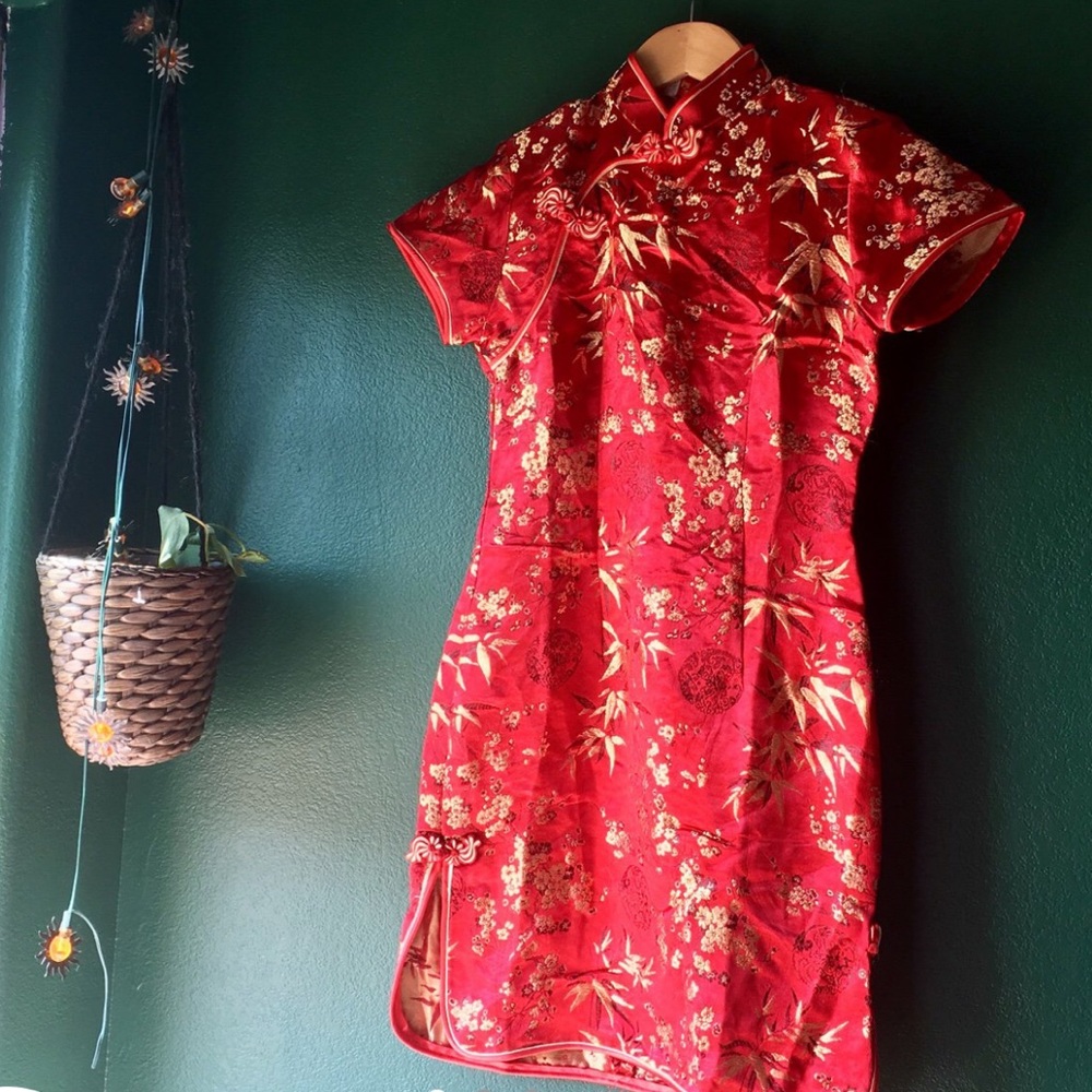Vintage qipao dress