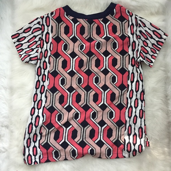 TRINA TURK short sleeve Blouse Sz P (0) - Picture 4 of 7