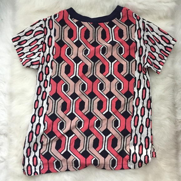 TRINA TURK short sleeve Blouse Sz P (0) - Picture 5 of 7