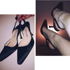 Manolo Blahnik Slingback Heels