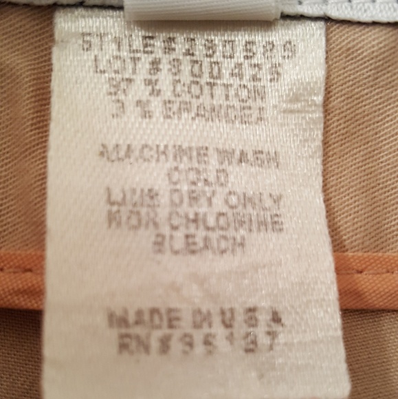 & TROUSERS Capri Pants, Beige,  Size 6 - Picture 5 of 5