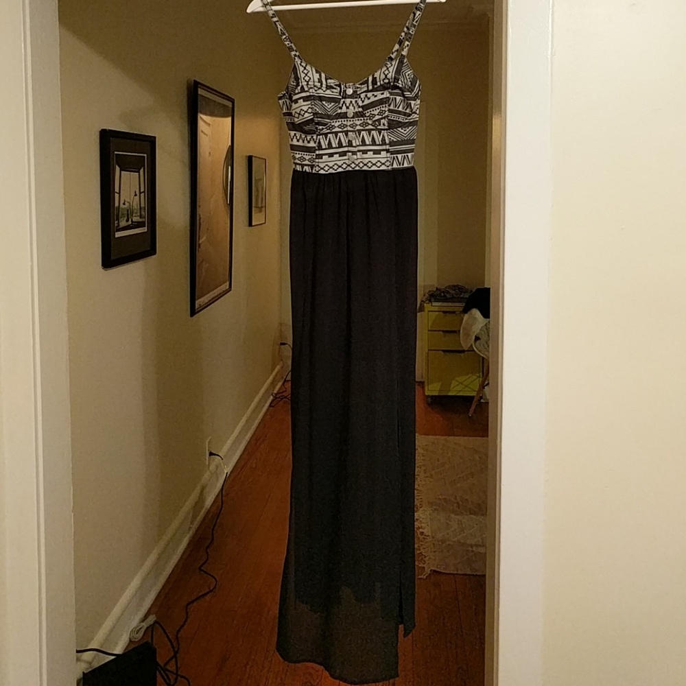 BP Corset maxi dress midi