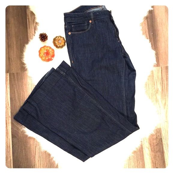The Limited Denim - FINAL PRICE DROP The Limited dark wash flare jeans