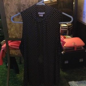 High neck sleeveless top