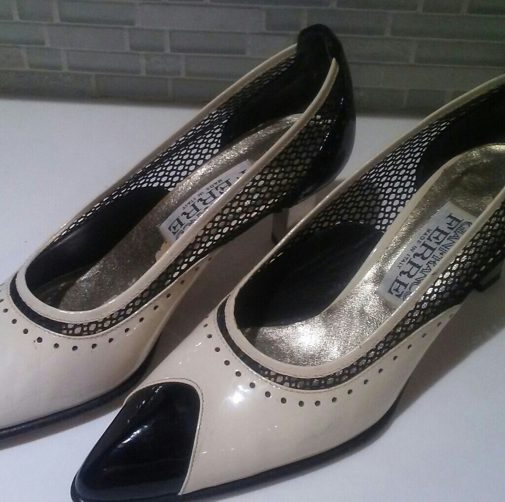 Gianfranco ferre vintage heels unique