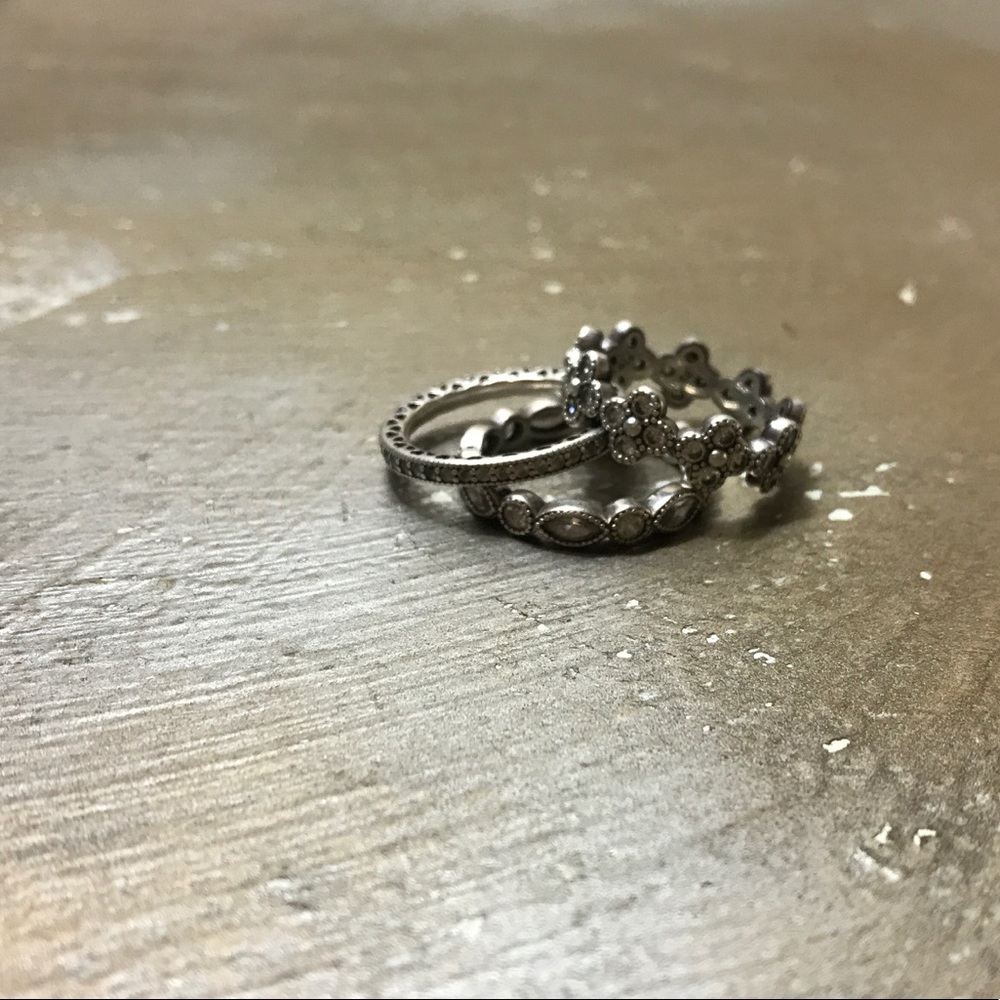 Pandora stackable rings