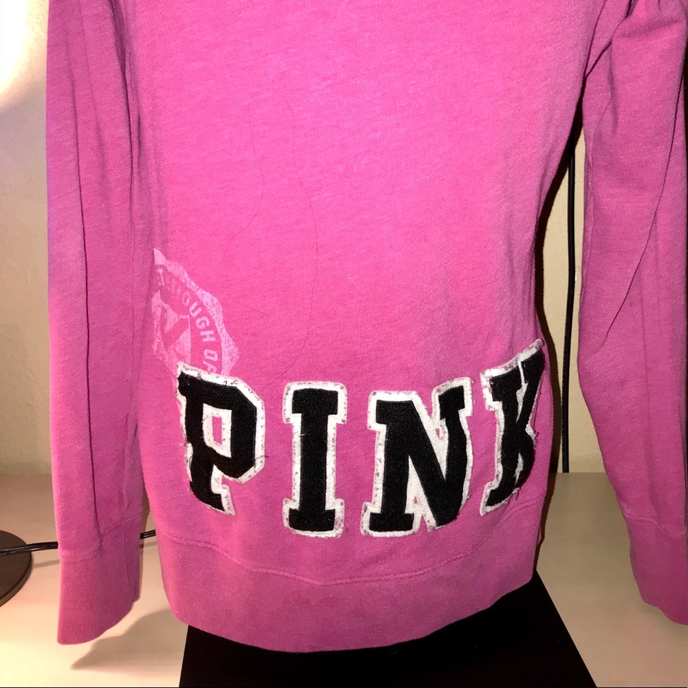 Pink Victoria’s Secret sweater