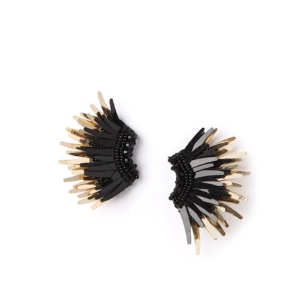 Black/Gold Mignonne Gavigan earrings