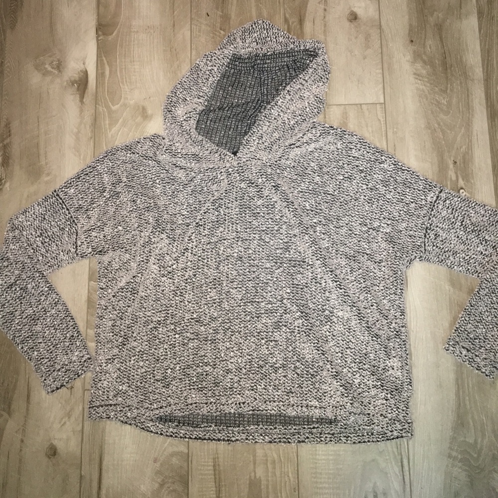 Cropped Hoodie Sweater