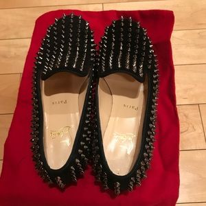 Christian Louboutin spike flat loafers Christian Louboutin spike flat loafers