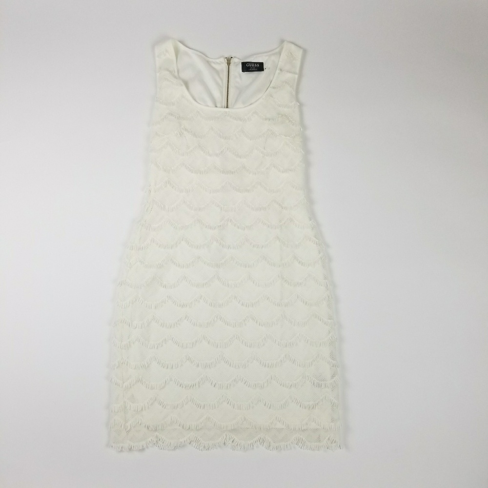 Guess cream lace dress