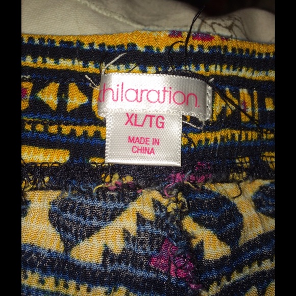 Aztec Print Shorts - Picture 2 of 2