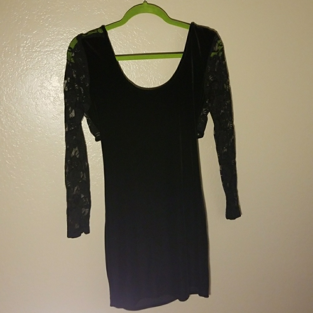 Lace &Velvet Dress