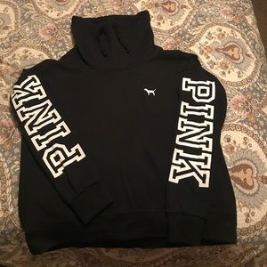 VS PINK comfy over sized pull over sweatshirt