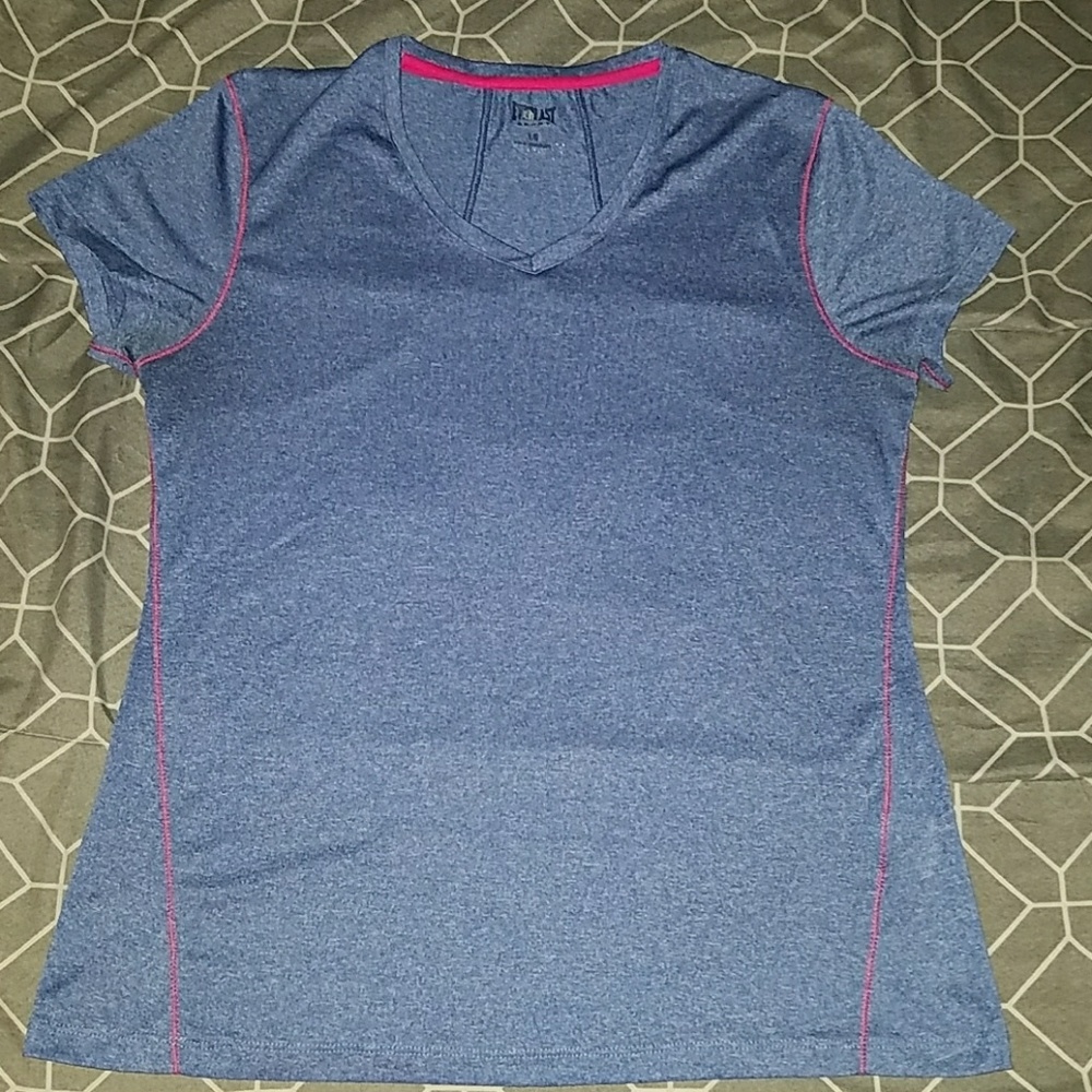 Blue Marled Everlast Athletic Top
