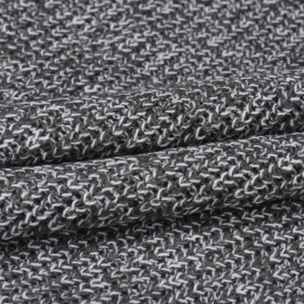 ✨2x HP!✨Gray Knit Sweater W/ Heart Elbow Patch✨ - Picture 3 of 5