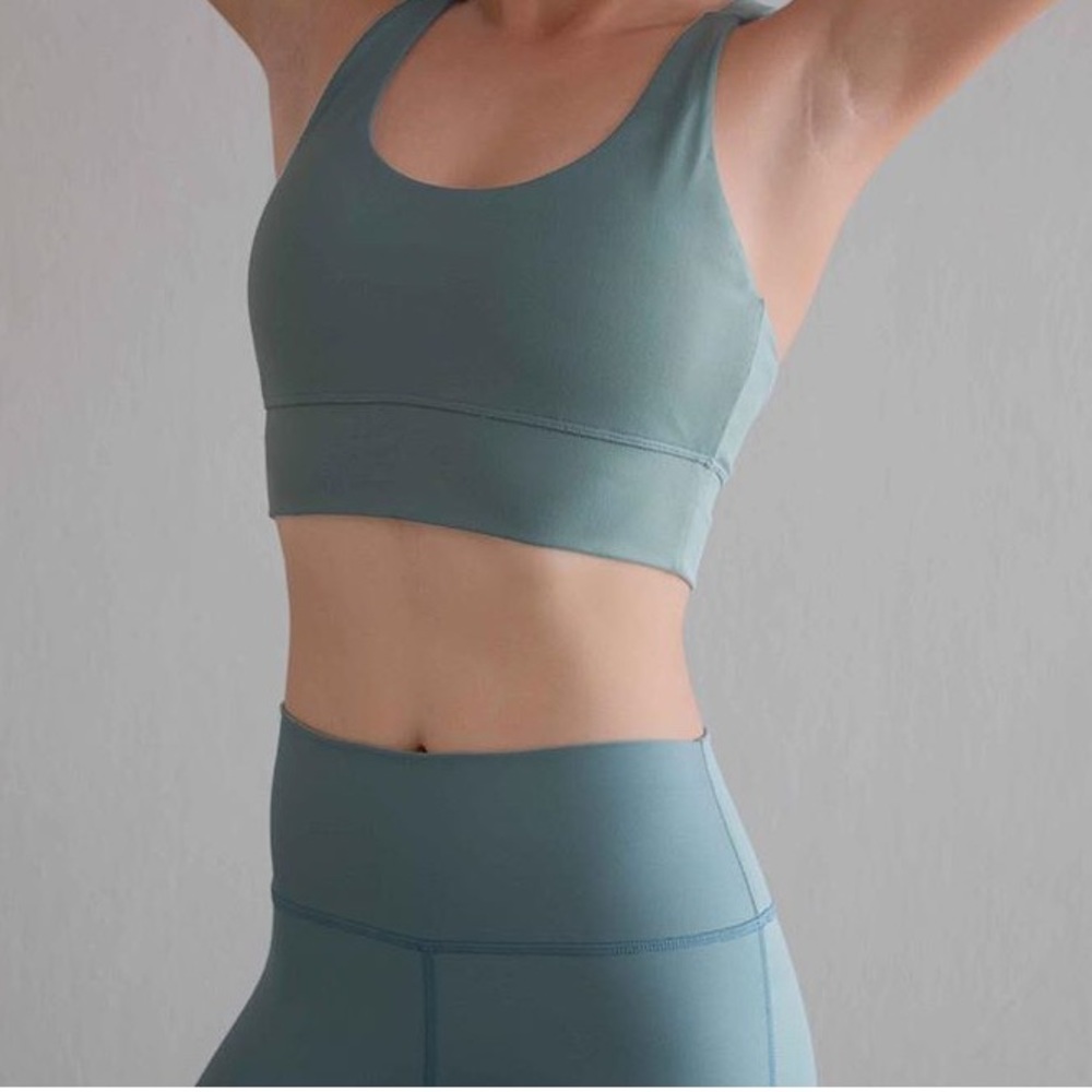 Olive green workout outfit