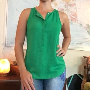 Banana Republic Tops - Banana Republic Green Sleeveless Top Banana Republic Tops - Banana Republic Green Sleeveless Top