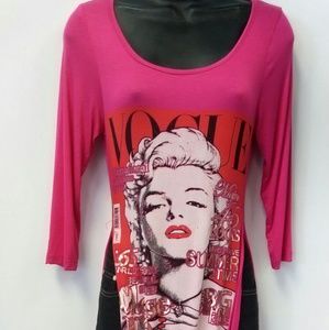 Long Marilyn Monroe shirt