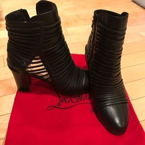 Christian Louboutin heel booties Christian Louboutin heel booties