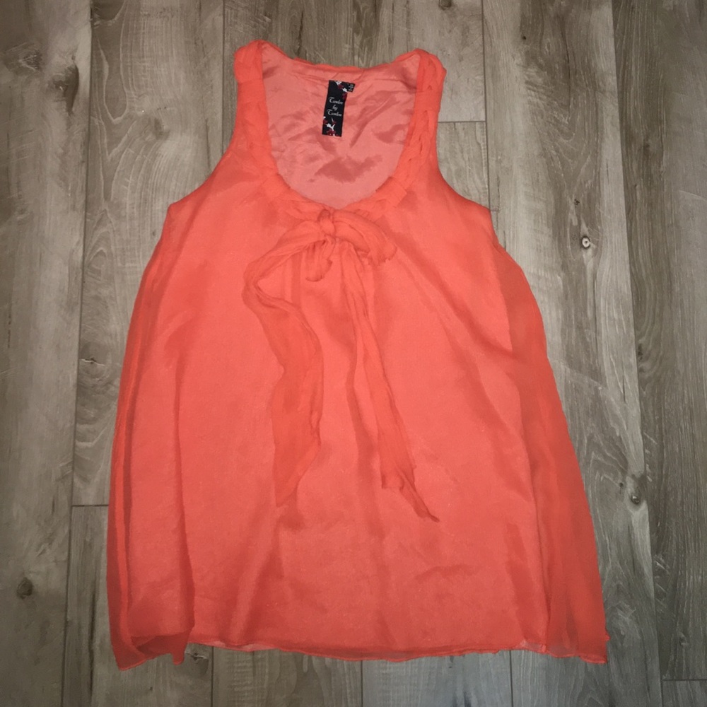 Silky Tie Tunic