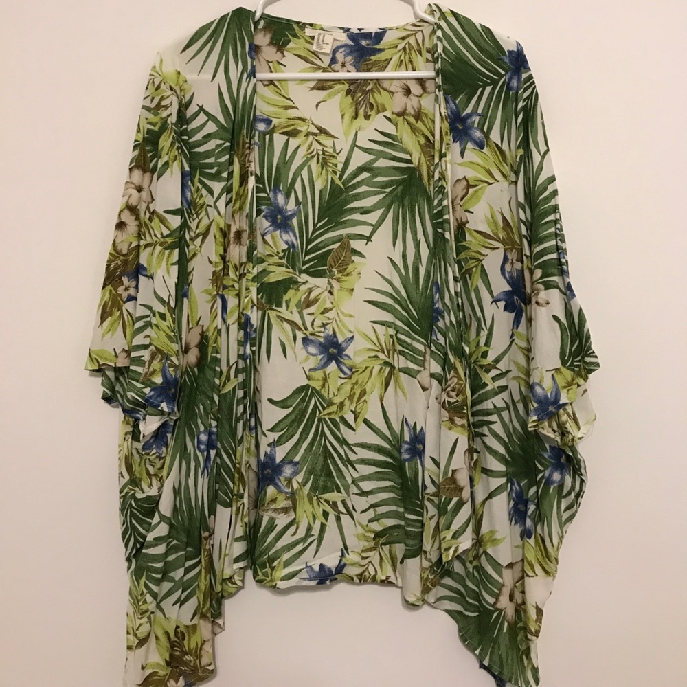 Forever 21 tropical kimono
