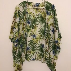 Forever 21 tropical kimono