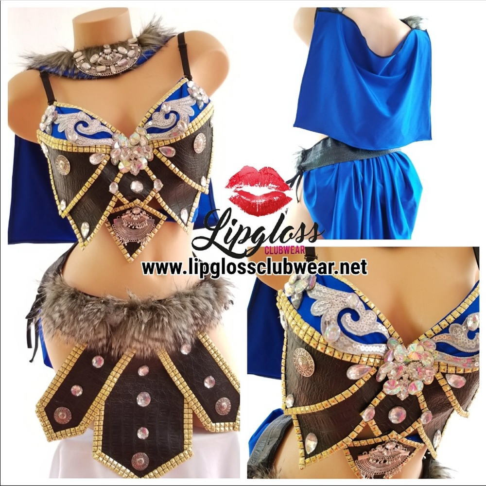 Gladiator rave costume