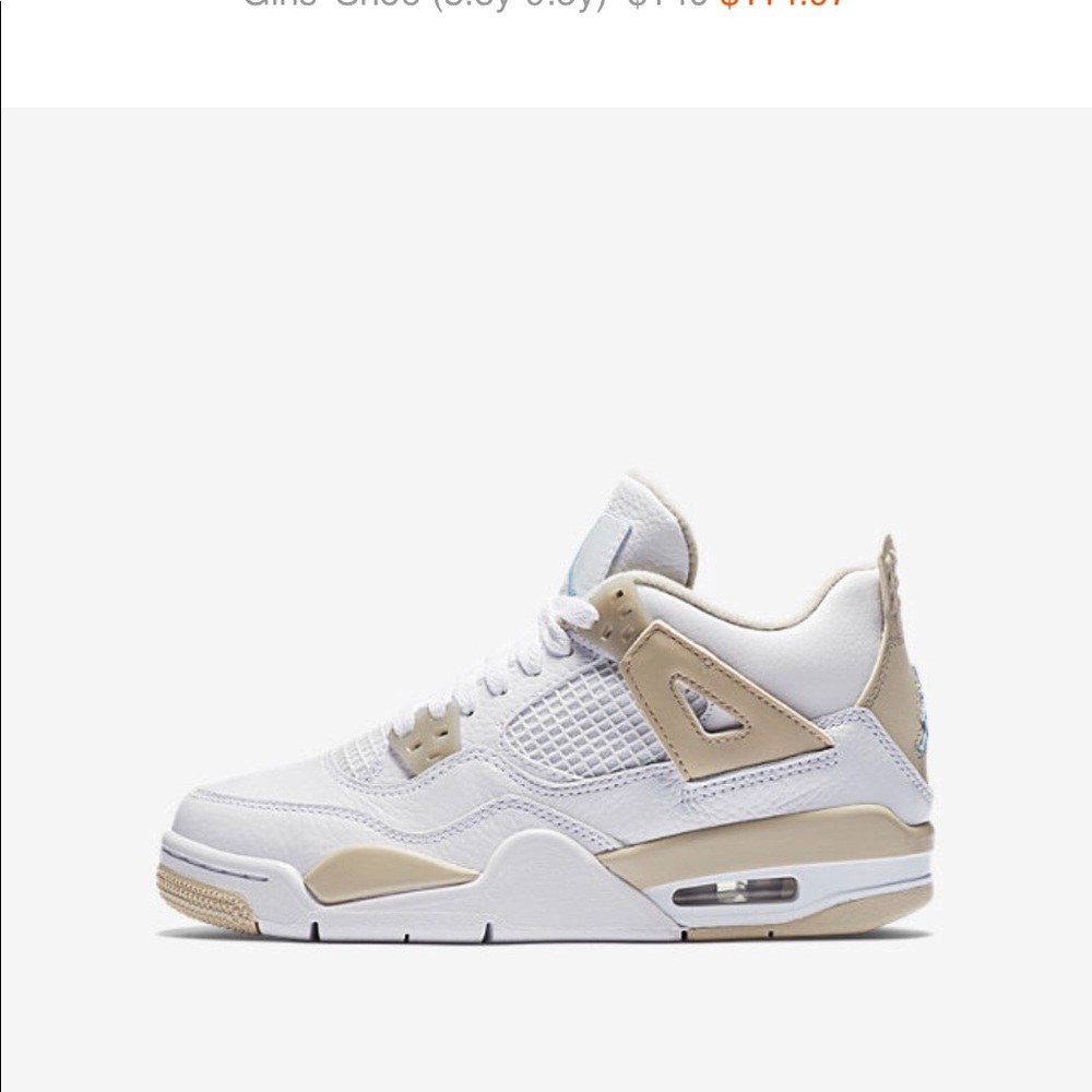Air jordans retro 4s gold
