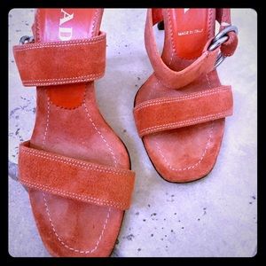 Two strap heeled sandals Two strap heeled sandals