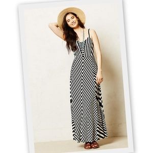 Anthropologie Lilka Meter Stripe Maxi Dress Anthropologie Lilka Meter Stripe Maxi Dress