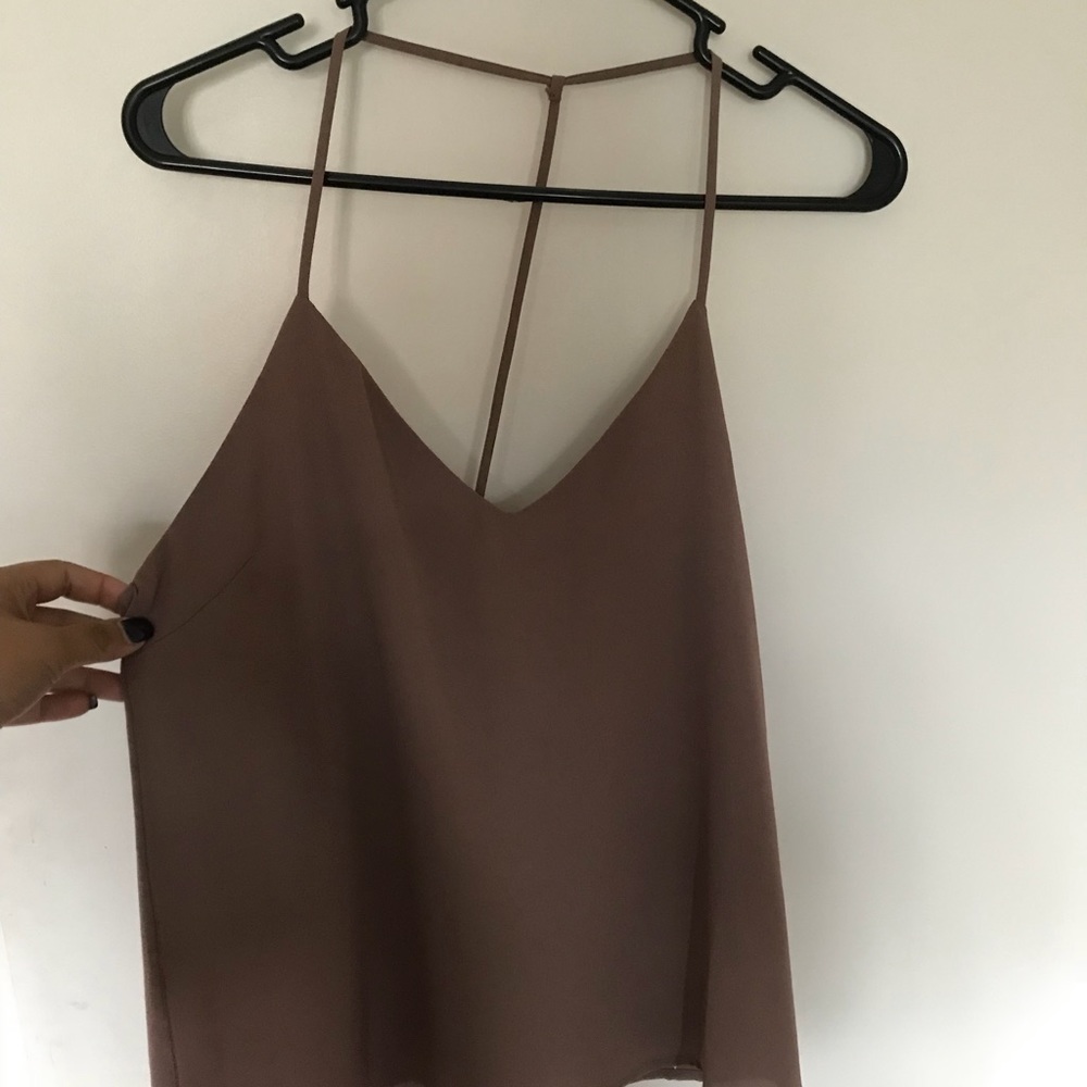 Forever 21 brown tank