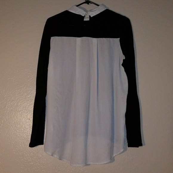 Back front white back Collar shirt - Picture 4 of 4