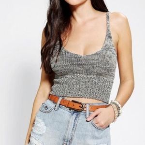 (UO) Pins and Needles Sweater Crop Top (UO) Pins and Needles Sweater Crop Top
