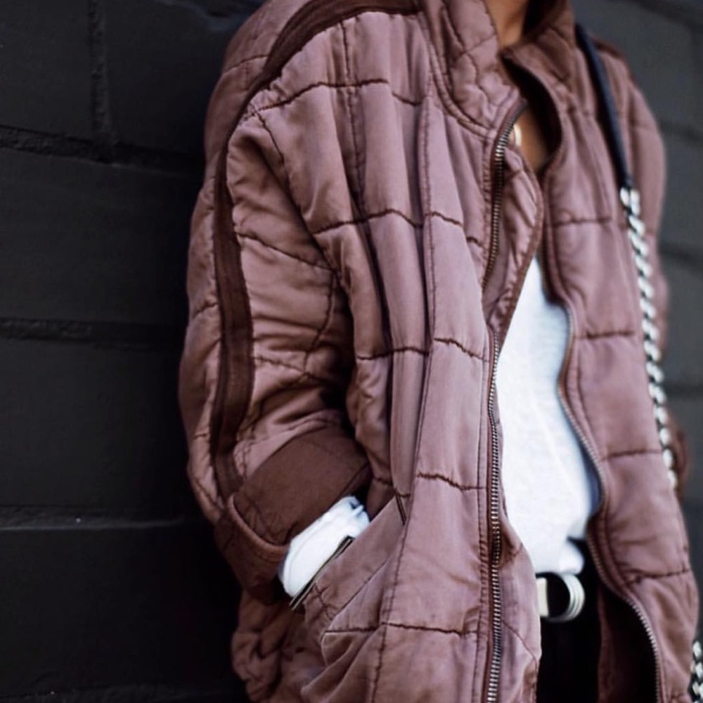 Free People Dolman Quilted Jacket