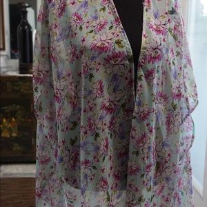 Floral Printed Kimono