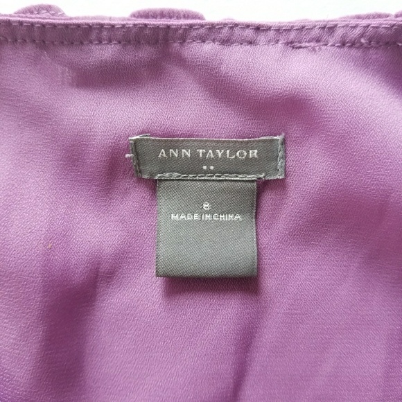Lilac Ann Taylor Blouse - Picture 2 of 4