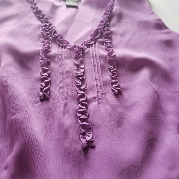 Lilac Ann Taylor Blouse - Picture 3 of 4