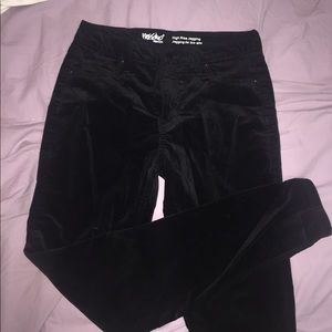 Mossimo High Rise Velvet Jegging