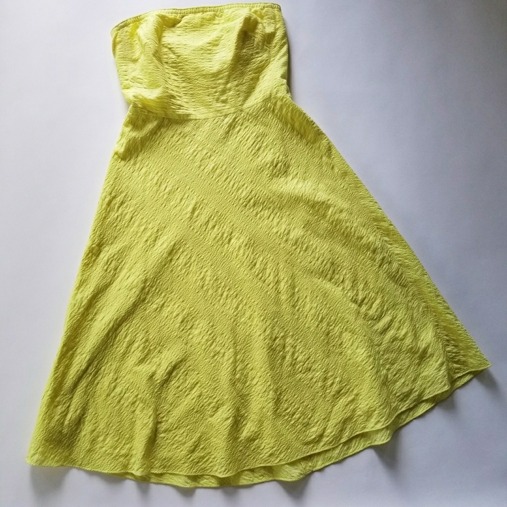 Yellow J. Crew Dress
