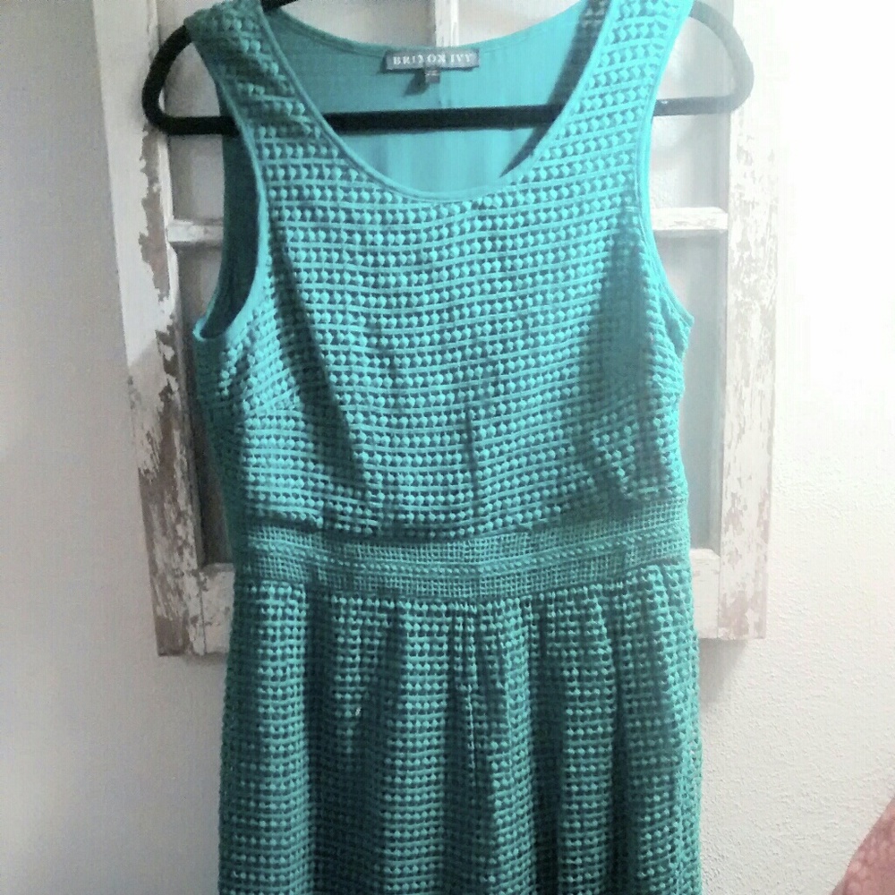 BRIXON IVY Green Dress M