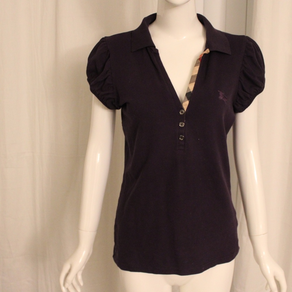 Burberry plum polo