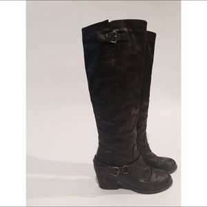 Buckle Riding Boots