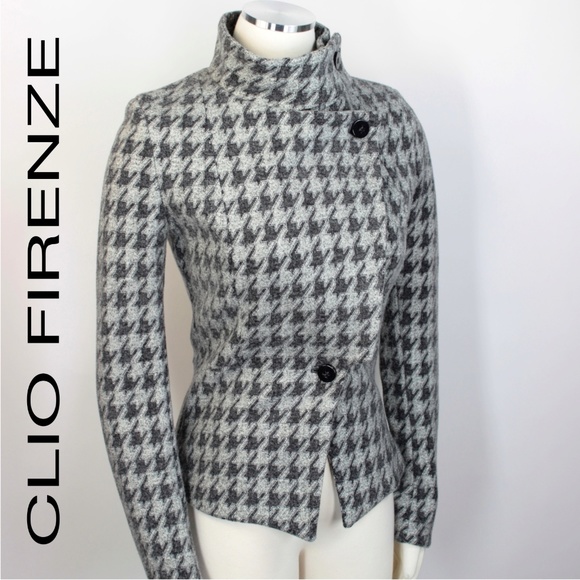 Sold! Houndstooth Fitted DB Steampunk Blazer 522 - Picture 3 of 8