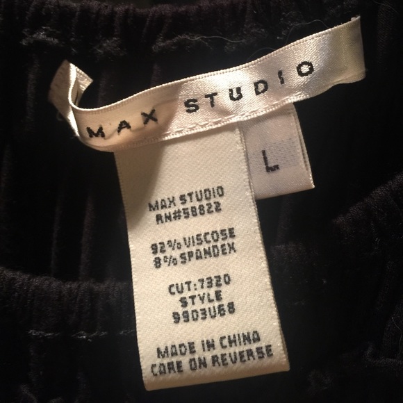 Max Studio Black Tunic Dress - Picture 2 of 5