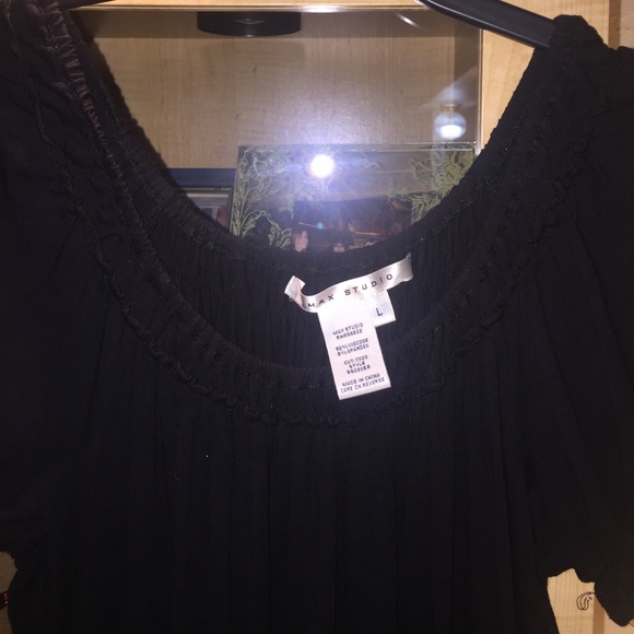 Max Studio Black Tunic Dress - Picture 4 of 5