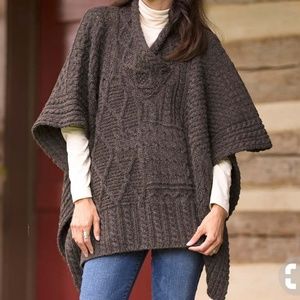 Carraigdonn Irish Poncho