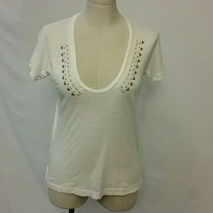J. Crew light short sleeve decorative t-shirt XS J. Crew light short sleeve decorative t-shirt XS
